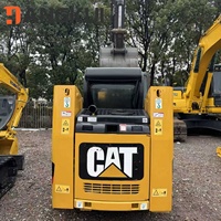 246D Kompaktlader Neuestes Modell 1 Tonne 95% Neu Original mit EPA CE Gebrauchter Cat 246D Original Hochwertige Mini CAT 246D