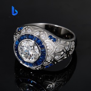 Anello in Moissanite Colorata 2026 Nuovo Placcato Oro 18K in Lega di Metallo Prezioso <span class=keywords><strong>Gioielli</strong></span> per Fidanzamento Anniversario Donna Unisex - Product Image 6