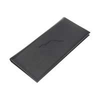 Porte-menu en cuir PU personnalisé, porte-menu pour restaurant, café, dossier de menu pour hôtel, bar, logo personnalisé, OEM, vente en gros, en vrac