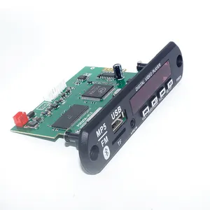 Placa De Decodificação MP5 Decodificador De Vídeo HD Com Função Bluetooth Acessórios De Áudio Do Carro MP5 Player