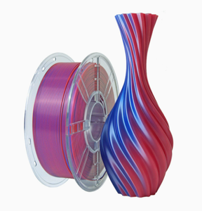 Filamento de Impresora 3D PLA de Seda Brillante de Doble Color de 1.75mm, Paquete Multicolor, Cambio de Color FDM, Alto Rendimiento, Estable, 1kg Cada Uno, 100% Virgen - Product Image 5