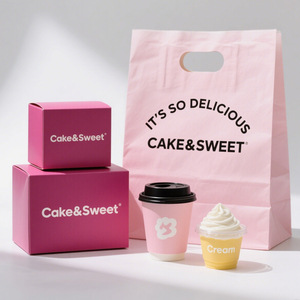 <strong>Custom</strong> <strong>Printed</strong> With Logo Food Grade Wholesale Bakery Dessert Pastry Takeaway Cookie Cake Paper <strong>Boxes</strong> <strong>Donut</strong> Waffle Packaging Box - Product Image 3