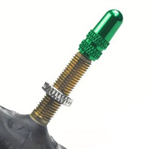 Vente en gros d'accessoires de vélo : Cache-<span class=keywords><strong>valve</strong></span> <span class=keywords><strong>Presta</strong></span> en aluminium pour vélo à pignon fixe/Giant, 13 couleurs - Product Image 2