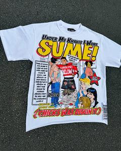 T-shirt court boxy ajusté pour hommes avec impression Dtg graphique personnalisé <span class=keywords><strong>Anime</strong></span> été respirant col rond en coton T-shirt épais - Product Image 4