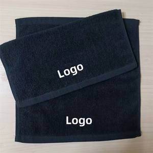 Serviettes de bain en coton naturel blanchi de marque haut de gamme Rouya modèle A75, ultra absorbantes, séchage rapide, écologiques, couleur unie, pour la maison et l'hôtel - Product Image 2