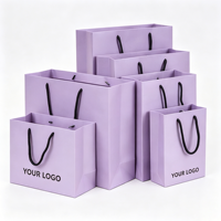 Sacs en papier personnalisés pour magasins de vêtements avec poignées pour cadeaux, shopping et souvenirs, sacs avec logo/sacs cadeaux avec logo/sacs avec logo personnalisé