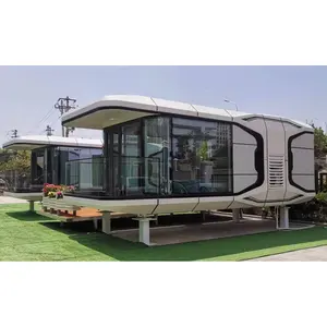 Environmentally Friendly Material Luxury Mobile Modular Prefab Tiny House Home for Sale