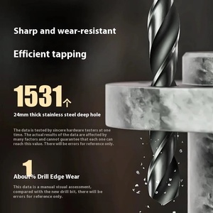 <span class=keywords><strong>GUHRING</strong></span> Jeu de <span class=keywords><strong>forets</strong></span> hélicoïdaux HSS Acier au carbone Acier rapide carbure M35 <span class=keywords><strong>Forets</strong></span> centraux Tailles 3mm 4mm 5mm 6mm - Product Image 6