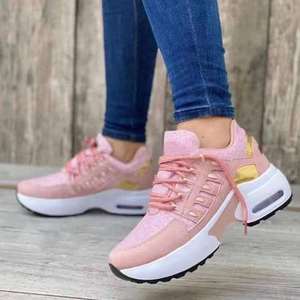 Chaussures de sport pour femmes de haute qualité, confortables et respirantes, à talons compensés, style marche, pour hommes et femmes - Product Image 4