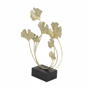 Regalos de escultura de Metal Adornos pulidos brillantes Decoraciones DE BODA nórdicas Mesa de salón Artículos decorativos - Product Image 1