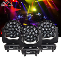 Usine directe 19x40W LED Zoom RGBW DMX faisceau abeille oeil éclairage tête mobile lumières avec blanc chaud pour Disco DJ