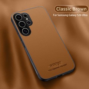Coque de téléphone en TPU à effet grain de litchi magnétique, toucher soyeux, pour Samsung S26 S25 S24 S23 S22 <span class=keywords><strong>S21</strong></span> S20 <span class=keywords><strong>FE</strong></span> Plus ultra, coque arrière souple - Product Image 6