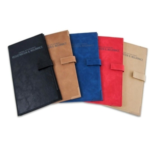 Manual de coche, logotipo personalizado, carpeta de coche, de Pu Material, seguro de coche y titular de la tarjeta de registro, guantera de vehículo, organizador de documentos - Product Image 3