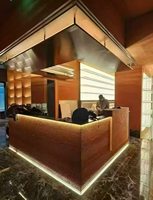 Panel Veneer Batu Fleksibel Tampilan Tanah Liat Terakota, Dapat Dibengkokkan, Lengkung, untuk Pelapis Dinding Hotel dan Restoran