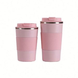 แก้วน้ำเก็บความร้อนสุญญากาศสองชั้น วัสดุสแตนเลส 304 สำหรับกาแฟแบบพกพา - Product Image 1