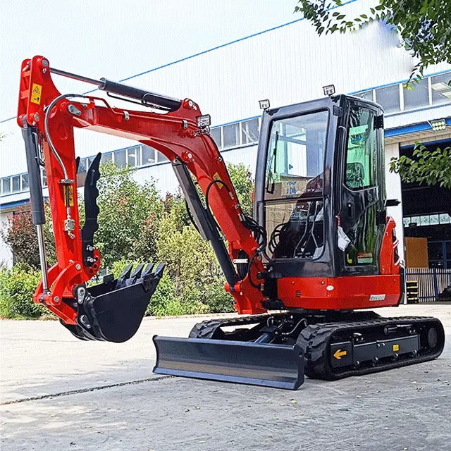 Sıcak satış Mini ekskavatör 1t 1.3 TON 3.5 Ton tedarikçisi paletli EPA Euro 5 kuexcavator motor kazıcı çiftlik kullanılmış ekskavatör makine fiyatları