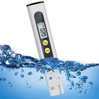 Compteur numérique TDS testeur de qualité de l'eau portable 0-999ppm compteur d'eau de pureté pour piscines aquariums d'eau potable