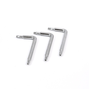 Juego de Llaves de Tubo Torx Especiales de Doble Extremo de Grado Industrial de Acero al Carbono con Recubrimiento de Óxido Negro y Llave Torx H3 T25 - Product Image 2