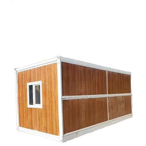 Casa pequeña prefabricada modular, diseño plegable listo para usar con material de panel sándwich para hoteles, centros comerciales, edificios de oficinas - Product Image 6