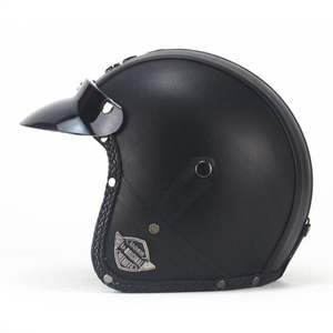 Casque de moto visage ouvert pour hommes et femmes, rétro, personnalisé, <span class=keywords><strong>à</strong></span> <span class=keywords><strong>vendre</strong></span>, 3/4 - Product Image 5