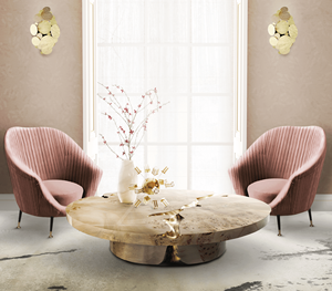 <span class=keywords><strong>Meubles</strong></span> de salon de table basse de fissure d'acier inoxydable et d'or de conception unique Offre Spéciale pour l'usage à la maison - Product Image 3