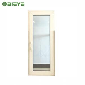 Porte française en <span class=keywords><strong>verre</strong></span> trempé PVC BIEYE de 65 mm d'épaisseur avec cloison, isolation thermique, usage extérieur, garantie de 3 ans - Product Image 2
