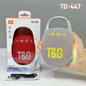 ลำโพง TG447บลูทูธไร้สายขนาดเล็กสำหรับเล่นกีฬาดีไซน์คลาสสิกพกพาได้กลางแจ้งลำโพงกันน้ำ RGB LED ให้แสงสว่าง <span class=keywords><strong>CLIP4</strong></span> - Product Image 6