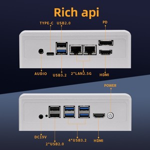 16G DDR4 RAM 1TB SSD I3-1215U I5 1235U I7-1255U CPU 2LANS Mini <b>PC</b> Type-C Office Home Gaming Industrial Mini-<b>PC</b> MIS-C11G Mini <b>PC</b> - Product Image 5