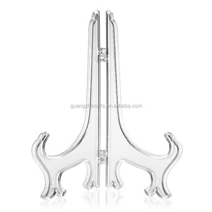 Giá Để Đĩa Trang Trí Trong Suốt 5 Inch Giá Trưng Bày Giá Vẽ Tranh Bằng Nhựa Giá Đỡ Khung Ảnh - Product Image 3