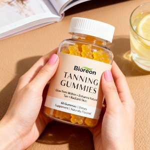 กัมมี่ทำผิวแทน OEM กัมมี่ไลโคปีนและแอสตาแซนธานปราศจากแสงแดดพร้อมวิตามินซีและอี - Product Image 5