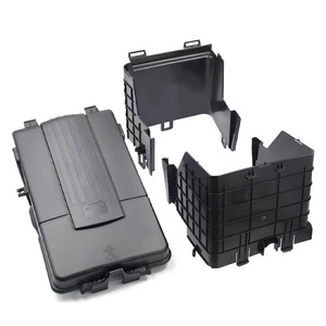 1KD915335 Cubierta Protectora <span class=keywords><strong>para</strong></span> Batería de Coche, Juego de Caja <span class=keywords><strong>para</strong></span> VW Passat B6 Golf 6 5 Jetta MK5 MK6 <span class=keywords><strong>Tiguan</strong></span> Audi A3 8P Q3 - Product Image 1