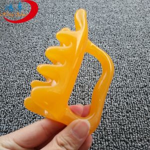 2025 chino tradicional Gua Sha Guasha herramienta de masaje de raspado resina Natural Gua Sha tablero artesanías de plástico - Product Image 4