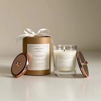 Velas Aromáticas de Lujo con Logotipo Personalizado para Días Festivos, Diwali, Ramadán, Barras, Cera de Soya Hecha a Mano, 60 Horas de Duración