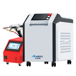 Soudeuse laser portative Andes 1064 nm à fibre pulsée refroidie par air pour acier inoxydable, usage industriel portable - Product Image 2