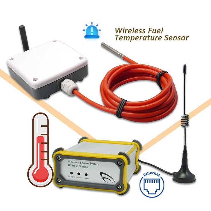 Tank Logger Temperature Data Logger Recorder Fuel Tank Temperature Monitoring Read ...