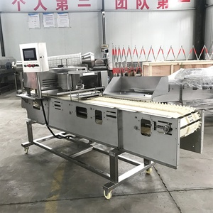 Thép không gỉ thịt bò thịt Kabab nhà sản xuất tự động BBQ thịt xiên máy công nghiệp Kebab xiên máy - Product Image 6