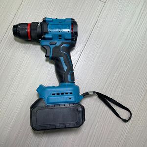 طقم أدوات كهربائية ببطارية 8 قطع، مجموعة أدوات مشتركة تشمل مثقاب مطرقي كهربائي، جلاخة زاوية بدون فحمات، مفتاح ربط لاسلكي، ومنشار تقليم محمول - Product Image 2