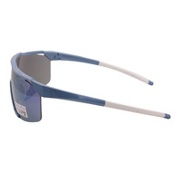 Lunettes de soleil de sport polarisées surdimensionnées personnalisées avec logo, monture Tr90, lentilles interchangeables, pour le cricket, le vélo, la conduite, la pêche