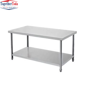 Armoire de rangement à double porte en acier inoxydable blanc, durable, hygiénique et peu encombrante, pour cuisine et restaurant - Product Image 5
