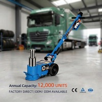 Cric pneumatique certifié CE de 100 tonnes pour semi-remorque, outil de levage d'essieu de camion