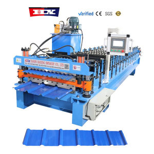 tr4 836 Double Layer Roof Roll <strong>Forming</strong> <strong>Machine</strong> Panel Production <strong>CNC</strong> Folding Roof <strong>Tile</strong> Making Double Layer Roof Sheet <strong>Machine</strong> - Product Image 1
