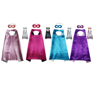 Mantello in Raso Personalizzato con Logo Stampato per <span class=keywords><strong>Costumi</strong></span> <span class=keywords><strong>da</strong></span> Supereroe, per Adulti e Bambini - Product Image 2