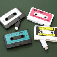Clé USB en forme de cassette audio personnalisée, enregistreur vocal, 1 Go, 2 Go, 8 Go, 16 Go, 32 Go