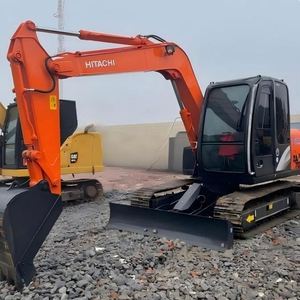 Mini-excavatrice sur chenilles Hitachi Zx 70-5G, équipement de construction - Product Image 2