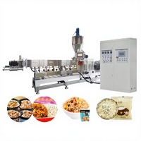Machine de fabrication de couscous et de dal en acier inoxydable de qualité alimentaire / Usine de riz enrichi / Ligne de production