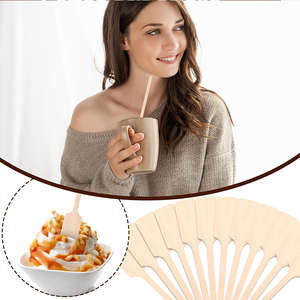 맞춤형 6 인치 사각 헤드 나무 칵테일 스틱 일회용 친환경 음료 교반기 - Product Image 5