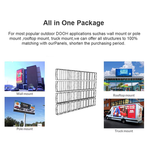 Panel <span class=keywords><strong>de</strong></span> Video LED Móvil para Publicidad Exterior P4 <span class=keywords><strong>de</strong></span> 4 mm <span class=keywords><strong>de</strong></span> Alto Brillo e Impermeable para Camiones, Furgonetas y Vehículos - Product Image 4