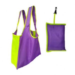 Sac de shopping pliable en tissu Oxford imperméable 210D, nouvelle mode, pour supermarché et épicerie, sac de rangement réutilisable - Product Image 4