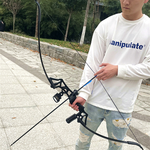 Bogens chießen Sport <span class=keywords><strong>Compound</strong></span> bogen Traditionelle Bogen Bogens chießen Ausrüstung Outdoor-Spiele Legierung Metall Jagd Schleuder - Product Image 4