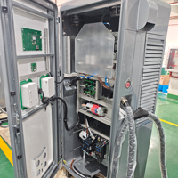 Nueva Estación de Carga para Vehículos Eléctricos con Red Inteligente Comercial, 60kW-240kW, Montaje en Suelo, CCS2, CCS1, GBT, NACS, DC, con Certificación CE Pública, EVTAURUS